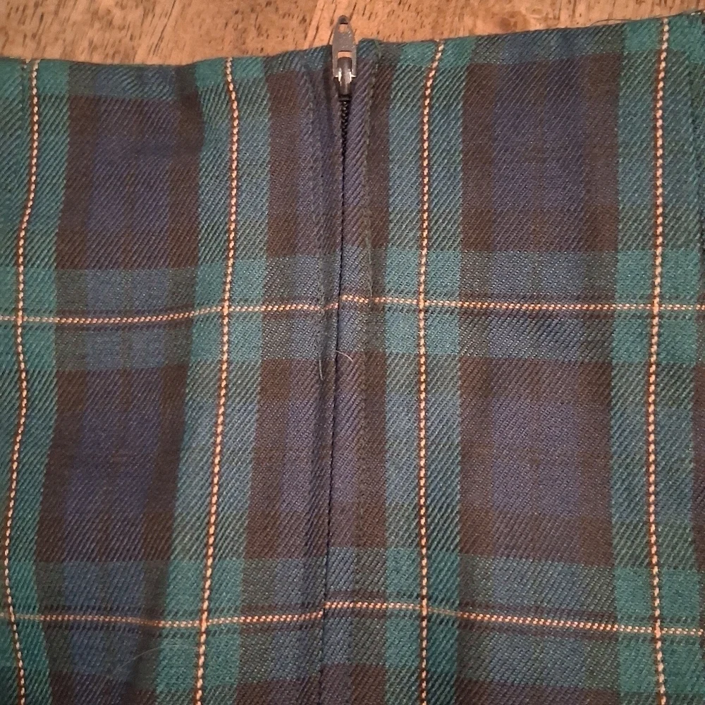 Vintage Tony Garment For CC Magic Midi Skirt Tartan Academia Holiday 14